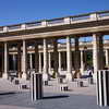 Columns in the courtyard of the Palais Royal