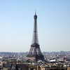 Eiffel Tower seen from the Arc de Triomphe