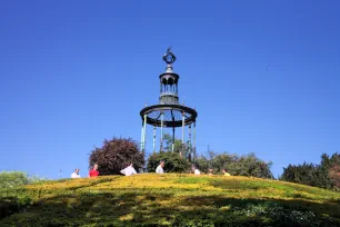 Gazebo at the Jardin des Plantes in Paris