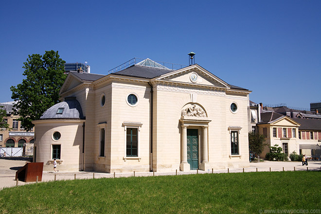 Building at the Jardin des Plantes