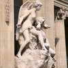 Sculpture at the facade of the Grand Palais