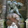 Polyphemus surprises Acis and Galatea, Medici Fountain