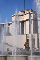 Trocadero Fountains at the Palais de Chaillot, Paris