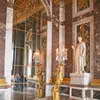 Detail of the Hall of Mirrors in the Versailles Palace