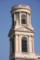 North Tower of the Saint-Sulpice Church in Paris