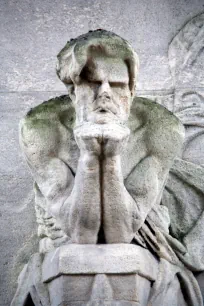 Cenotaph of Charles Baudelaire, Montparnasse Cemetery