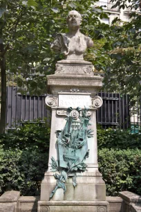 Monument to Théodore de Banville, Jardin du Luxembourg, Paris
