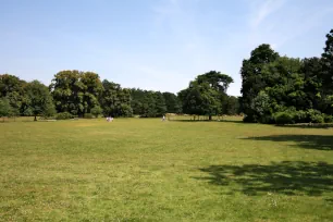 The English Garden at the Parc de Bagatelle