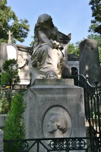 Grave of Frédéric Chopin, Père-Lachaise Cemetery, Paris