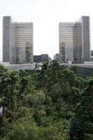 Garden of the Bibliotheque Nationale de France