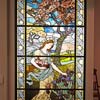 Stained glass in Art Nouveau style
