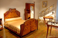 Art Nouveau furniture in the Musée des Arts Décoratifs in Paris