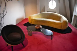 Modern furniture in the Musée des Arts Décoratifs in Paris