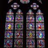 Stained glass window, Notre-Dame