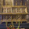 Shrine in the north transept of the Notre-Dame