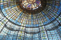 Glass dome of Printemps magasin in Paris