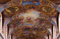 the ceiling of the Royal Chapel, Versailles