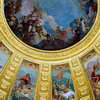 Detail of the painted ceiling