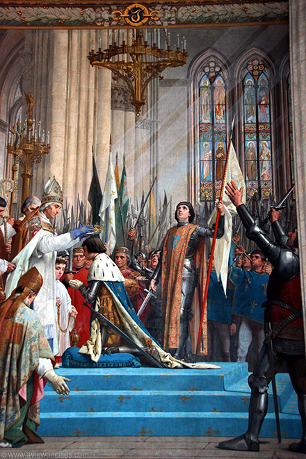 a history of joan of arc and king charles She also had her coat-of-arms painted with two lilies in a field azure joan of arc never claimed to have a coat of arms joan's request of king charles. a history of joan of arc and king charles She also had her coat-of-arms painted with two lilies in a field azure joan of arc never claimed to have a coat of arms joan's request of king charles.