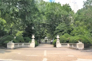 Entrance to Rittenhouse Square, Philadelphia