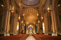 Interior of the SS Peter and Paul Cathedral, Philadelphia