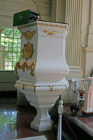 Pulpit in Christ Church, Philadelphia