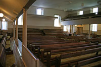 Meeting Room of the Arch Street Meeting House in Philadelphia