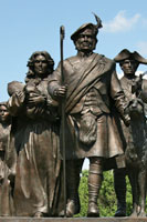 Statues of the Scottish Memorial