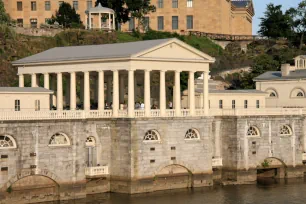 Old Mill and Great Pavilion, Fairmount Water Works, Philadelphia