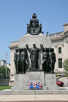 All Wars Memorial to Colored Soldiers and Sailors, Logan Square
