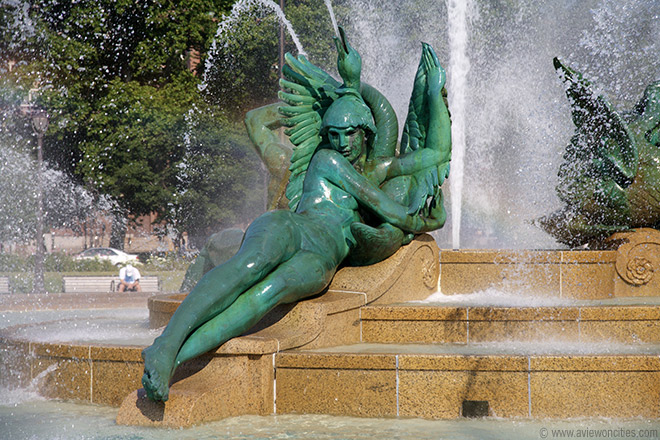 Swann Fountain detail
