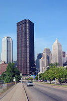Downtown seen from Hill District, Pittsburgh