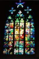 Glasfenster Kyrill und Method , Veitsdom, Prag