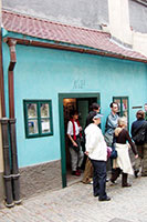Franz Kafka huis in het Gouden Straatje