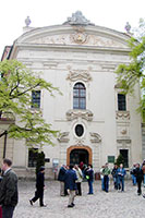Ingang van de Strahovbibliotheek