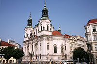 St. Nikolaaskerk in de Oude Stad van Praag