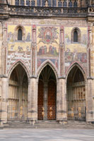 Goldenes Portal, Veitsdom, Prag