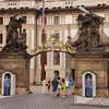 Fighting Giants, Prague Castle Entrance