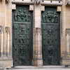 Bronze doors of the St. Vitus Cathedral