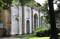 Ballspielhalle, Königliche Gärten, Prag