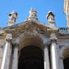 Detail of the front facade of Saint Mary Major