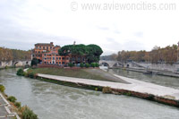 The Tiber Island in Rome