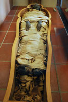 Mummy in the Vatican Museums