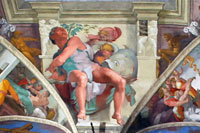 Jonah, Sistine Chapel, Vatican