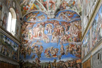 The Last Judgment, Sistine Chapel