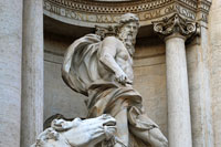 Neptun-Statue, Trevi-Brunnen