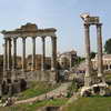 Forum Romanum - Temple of Saturnus and Temple of Vespasianus