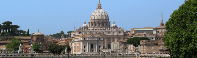 De Sint-Pietersbasiliek in Rome