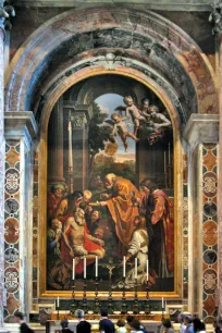 Altar of St. Jerome, St. Peter's Basilica