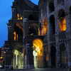 Colosseum at dusk
